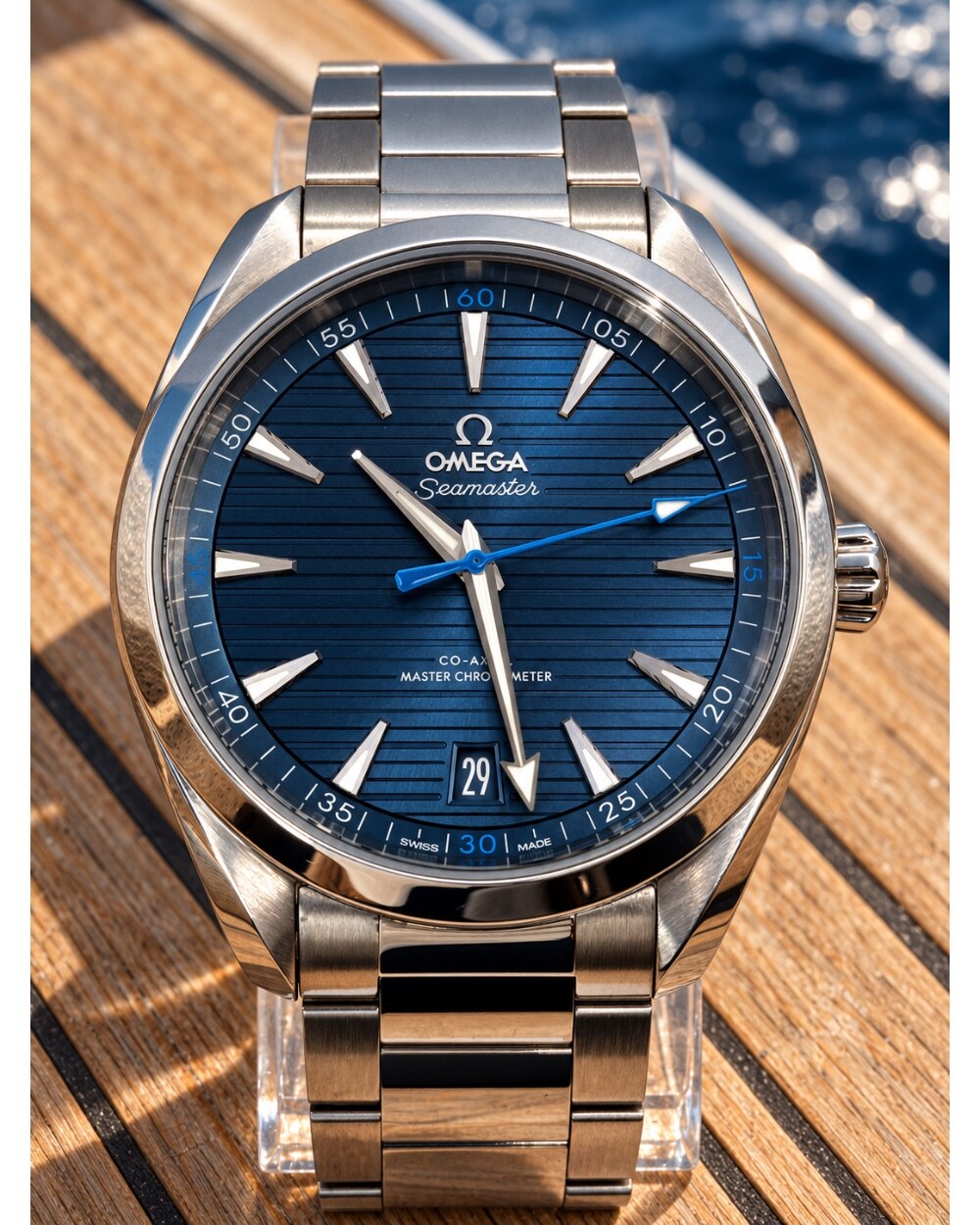 Omega Seamaster Aqua Terra 150M Blue Teak 220.10.41.21.03.002